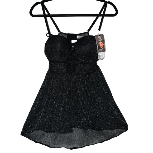Daisy Fuentes Other - Shimmer Mesh Babydoll by Daisy Fuentes Intimates